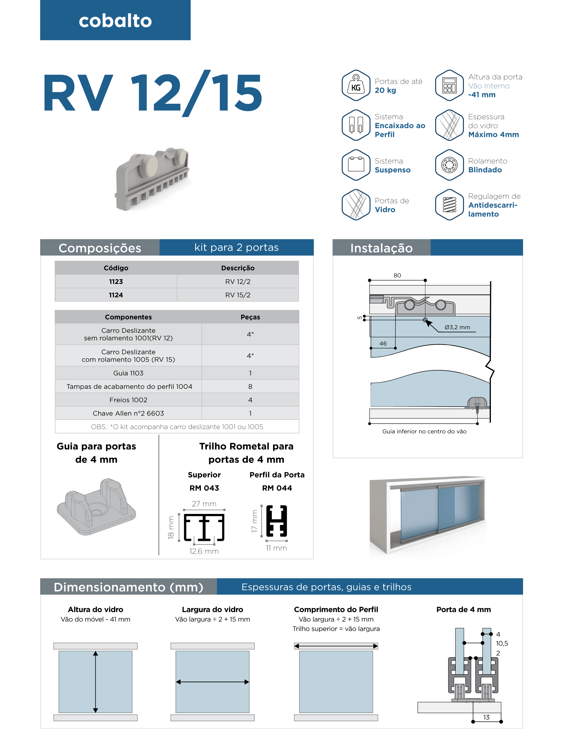 Descrição técnica do sistema rv12